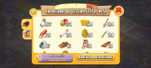 Fazenda Hayday Nivel 74 - Celeiro 4000 / Silo 3000 - Hay Day