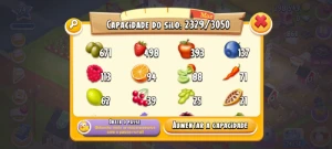 Fazenda Hayday Nivel 74 - Celeiro 4000 / Silo 3000 - Hay Day