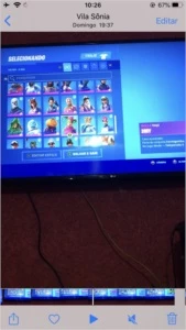 Vendo conta de fortnite barata