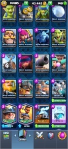 Conta Clash royale level 13 57 cartas level max