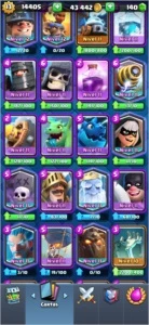 Conta Clash royale level 13 57 cartas level max