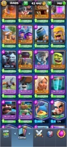 Conta Clash royale level 13 57 cartas level max