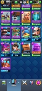 Conta Clash royale level 13 57 cartas level max