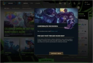 CONTA SMURF PROMOÇÃO - League of Legends LOL