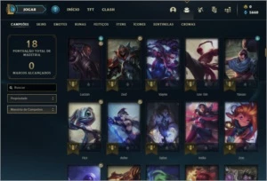 CONTA SMURF PROMOÇÃO - League of Legends LOL