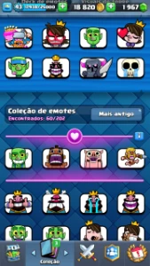 Conta Level 44 - Clash Royale