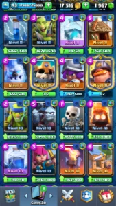 Conta Level 44 - Clash Royale