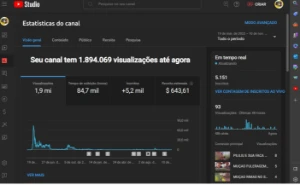 Canal Youtube Monetizado Com 5.15K De Inscritos - Redes Sociais