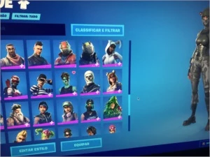 Conta fortnite ( season 1)