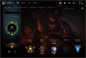 Conta LoL quase full champs todos eternos - League of Legends
