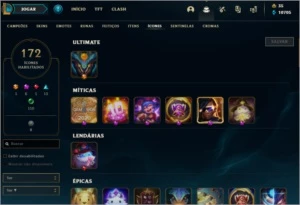 CONTA CRIADA SEASON 4 - League of Legends LOL