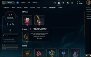 CONTA CRIADA SEASON 4 - League of Legends LOL