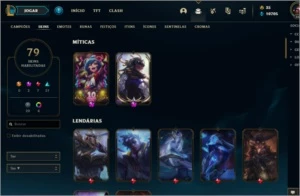 CONTA CRIADA SEASON 4 - League of Legends LOL