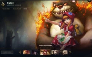 Conta unranked nivel 33+ Skins  50 reais - League of Legends LOL