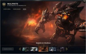 Conta unranked nivel 33+ Skins  50 reais - League of Legends LOL