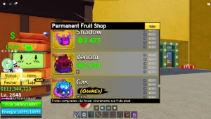 Conta Blox Fruits mais de 20k de robux gastos - Roblox