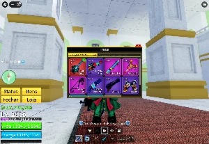 Conta Blox Fruits mais de 20k de robux gastos - Roblox
