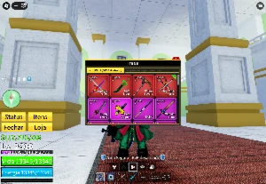 Conta Blox Fruits mais de 20k de robux gastos - Roblox