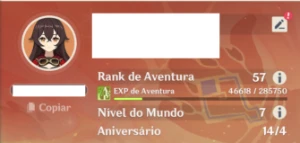 Conta Ar58 - 18 T5 Muito Forte C/ Ótimas Builds - Yelan + Aq - Genshin Impact
