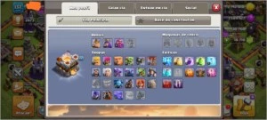 Clash of clans cv11 com 10.700 gemas
