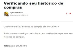 CONTA VALORANT E LOL