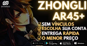 Genshin Impact conta com zhongli