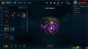 Conta de LOL com Baú Premium nos espólios