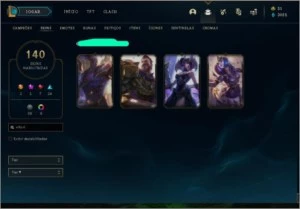 CONTA  RIVEN CAMPEONATO DA S2 + RYZE TRIUN PREÇO PROMOCIONAL - League of Legends LOL