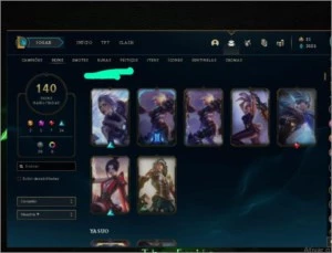 CONTA  RIVEN CAMPEONATO DA S2 + RYZE TRIUN PREÇO PROMOCIONAL - League of Legends LOL