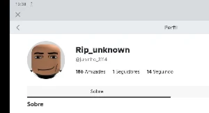 Conta com 987 gols - Roblox