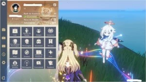 Conta Mundo level 41 +  Venti  +  100% Geoculos + Olho Vento - Genshin Impact