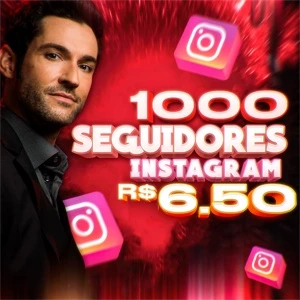 (PROMOÇÃO) 1K SEGUIDORES INSTAGRAM POR R$ 6,50 ✓ - Redes Sociais