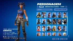 Conta Fortnite(Glow E Picareta Da Viuva Negra)
