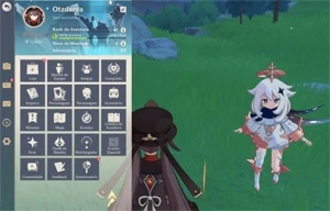 Conta Genshin Impact com Hutao e Mona + Jean (AR 41)