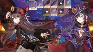 Conta Genshin Impact com Hutao e Mona + Jean (AR 41)