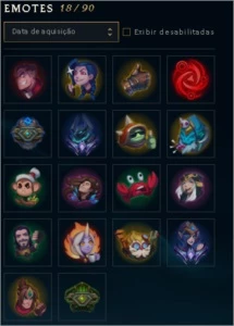 CONTA DIAMANTE 1 - League of Legends LOL