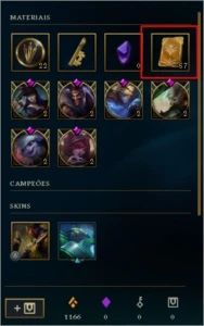 CONTA DIAMANTE 1 - League of Legends LOL