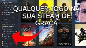 STEAM HACK - Hack da Steam para adiconar jogos