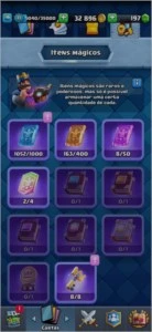 Conta de Clash Royale com todas as lendárias na promoção