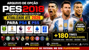 PES 2018 Option File Atualizado 2026 - eFootball PES