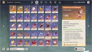 Genshin Impact Diluc + Jean + 4000 Gemas Ar33