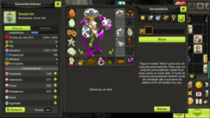 3 CONTAS 190x SERVIDOR PANDAWO - DOFUS TOUCH