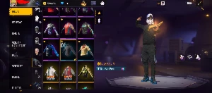 Conta de Free fire gemada