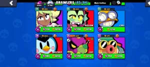 CONTA BRAWL STARS 40k+🏆 muitas skins +100, infos descrição!