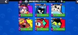 CONTA BRAWL STARS 40k+🏆 muitas skins +100, infos descrição!