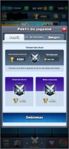 Conta Iniciante Clash Royale