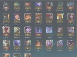 CONTA unraked  13K DE ESSÊNCIA 31 CAMPEÕES SKINS LEGADO - League of Legends LOL