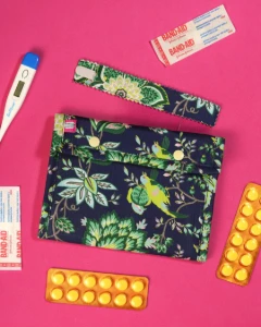 Porta Medicamentos Artesanal com 2 Compartimentos - Artesanato e Personalizados