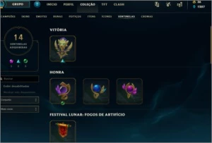 Vendo conta Ouro 2  mmr platina 2 - League of Legends LOL