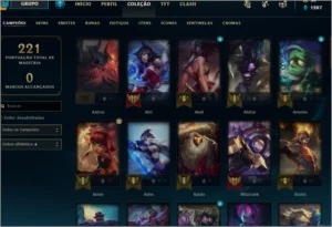 Vendo conta Ouro 2  mmr platina 2 - League of Legends LOL